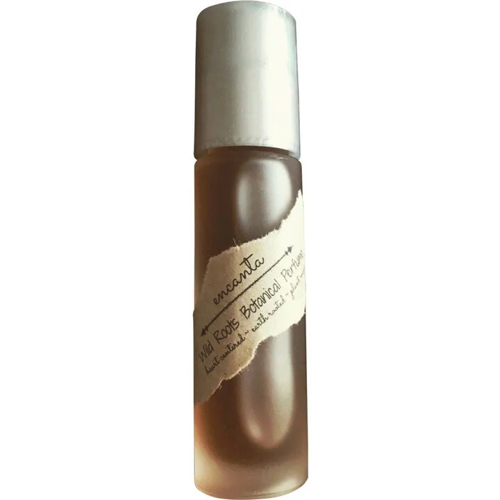 The Golden Botanica Encanta perfume bottle