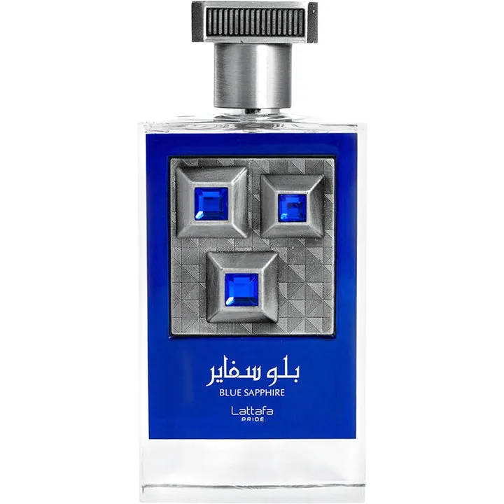 Lattafa Pride Blue Sapphire parfüm şişesi