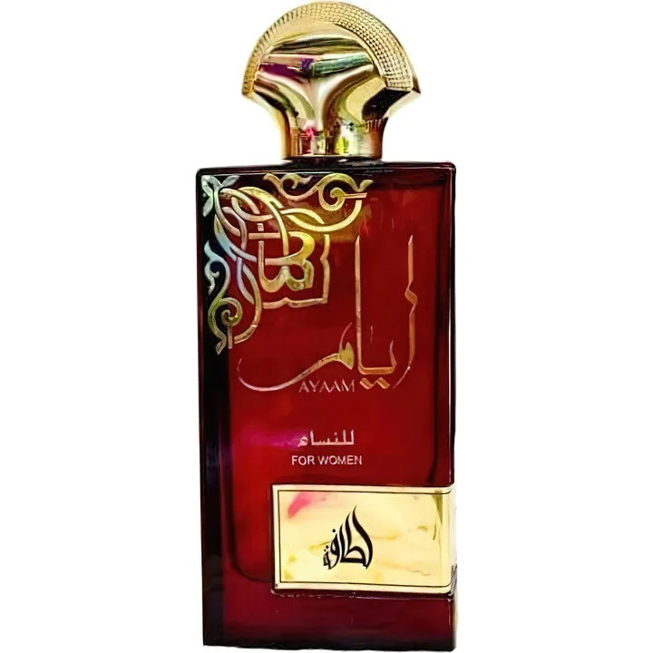 Lattafa Ayaam for Women perfume bottle