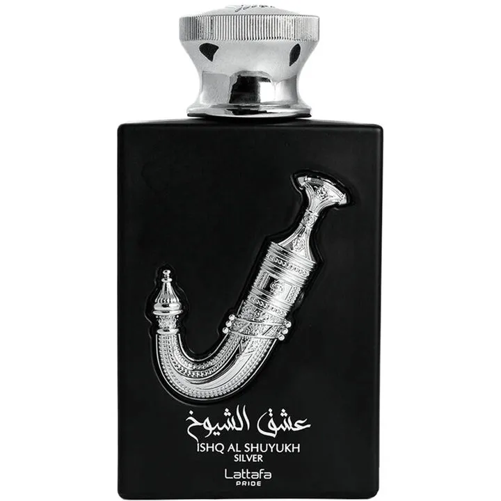 Lattafa Pride Ishq Al Shuyukh Silver parfüm şişesi