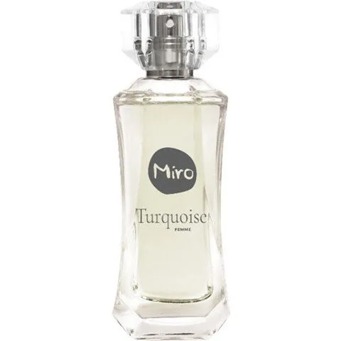Miro Turquoise perfume bottle