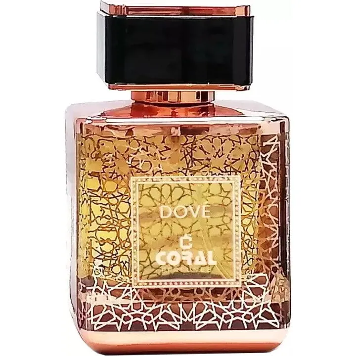 Coral Perfumes Dové parfüm şişesi