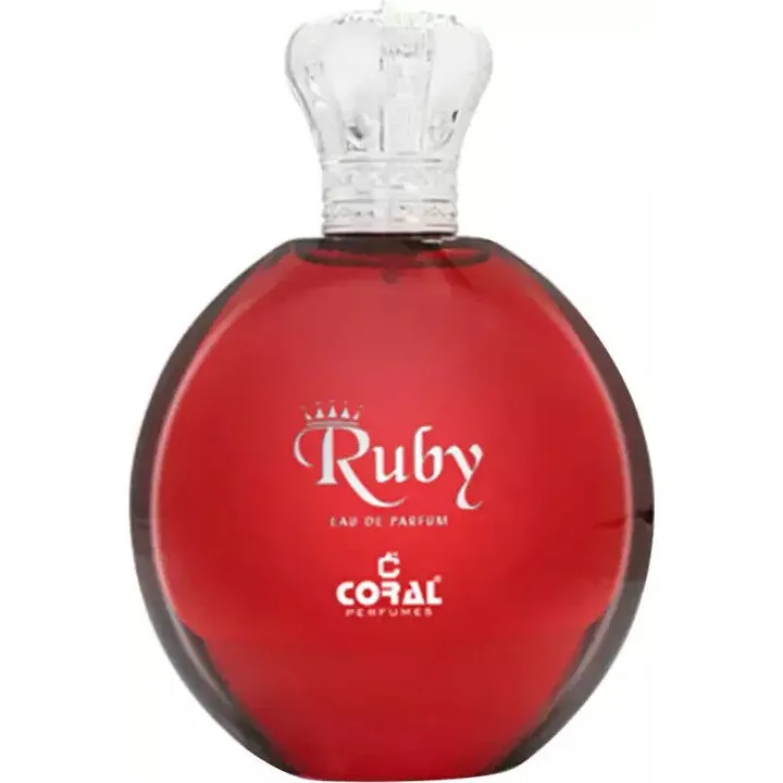 Coral Perfumes Ruby perfume bottle