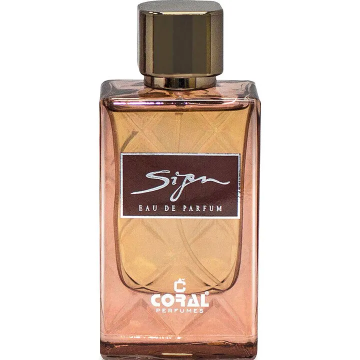 Coral Perfumes Sign parfüm şişesi