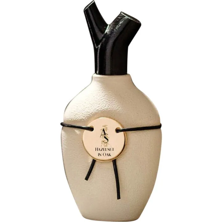 Scents of Wood Hazelnut in Oak perfume bottle