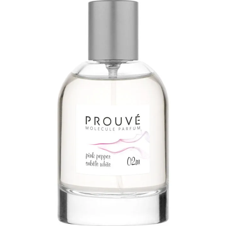 Prouvé 02m Pink Pepper Subtle White perfume bottle