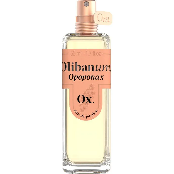 Olibanum. Opoponax parfüm şişesi