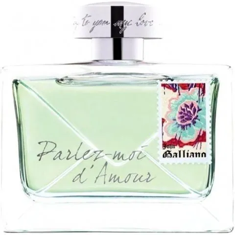 John Galliano Parlez-moi d'Amour Eau Fraîche parfüm şişesi