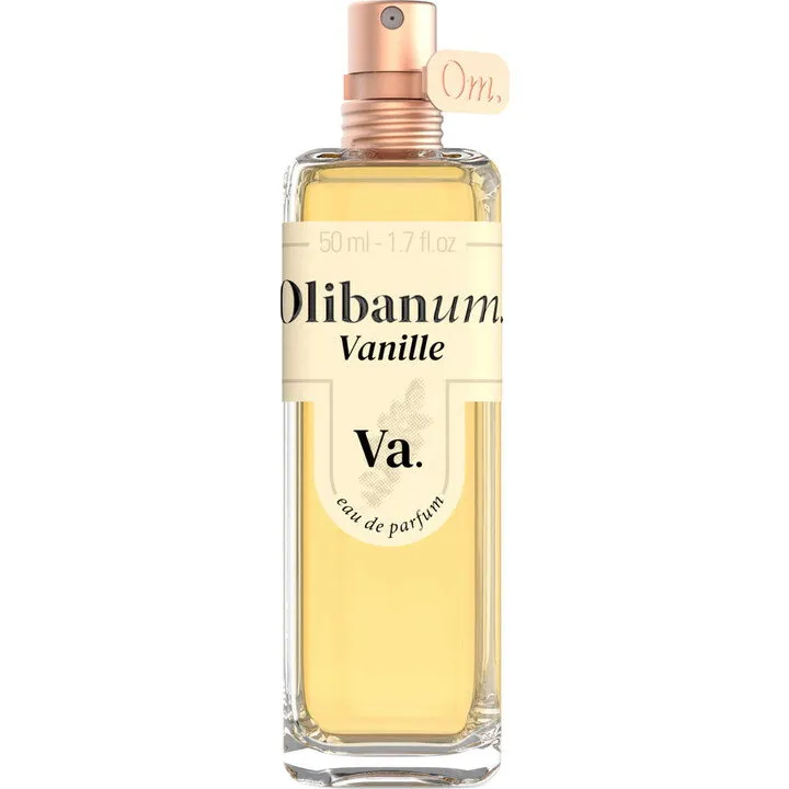Olibanum. Vanille parfüm şişesi