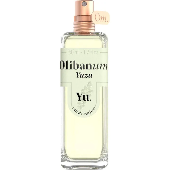 Olibanum. Yuzu parfüm şişesi