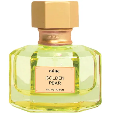 mine. Golden Pear perfume bottle
