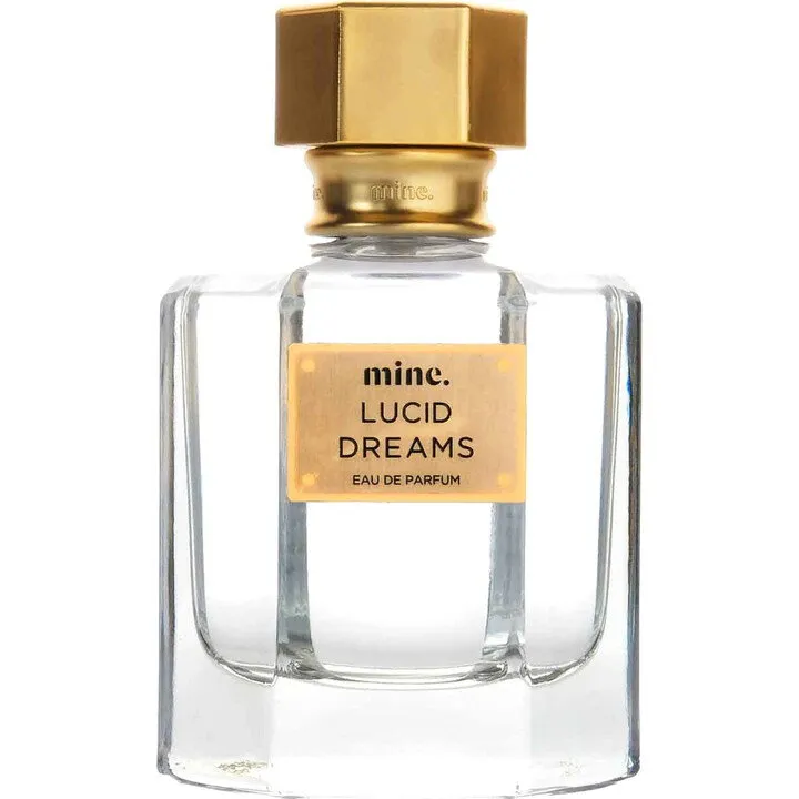 mine. Lucid Dreams perfume bottle