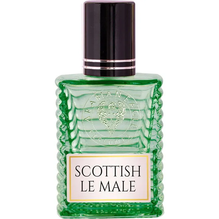 Arabian Eagle Scottish Le Male perfume bottle