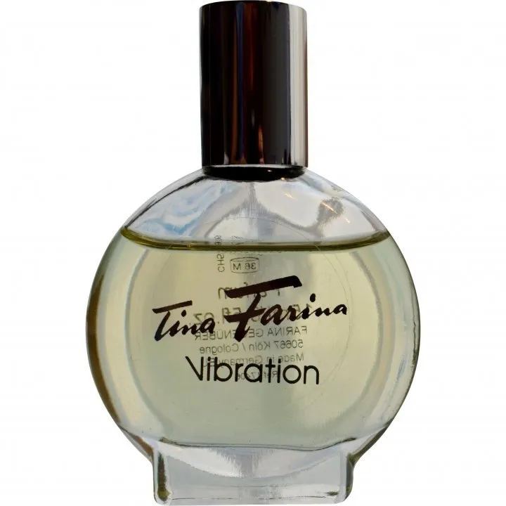 Johann Maria Farina gegenüber dem Jülichs-Platz Tina Farina Vibration - Zwillinge parfüm şişesi