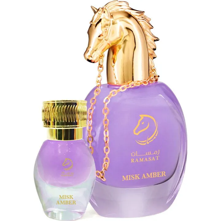 Ramasat Misk Amber perfume bottle