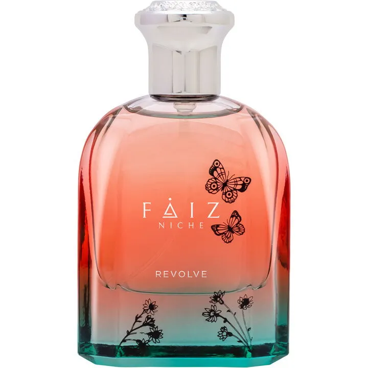 Faiz Niche Revolve perfume bottle