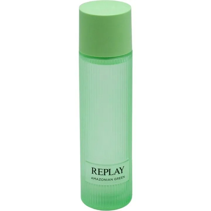 Replay Amazonian Green perfume bottle