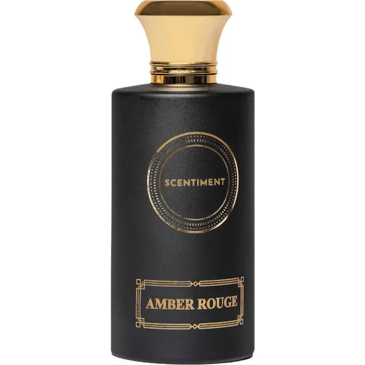 Scentiment Amber Rouge perfume bottle