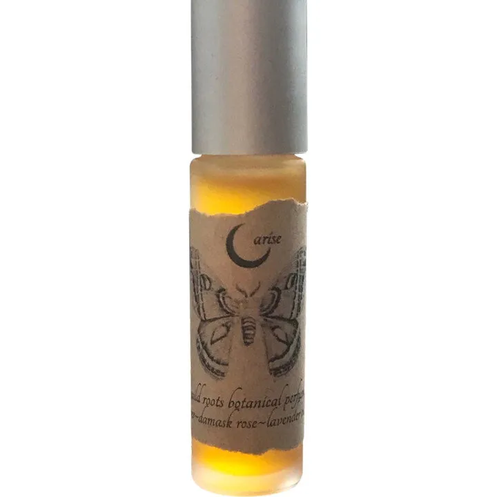 The Golden Botanica Arise perfume bottle