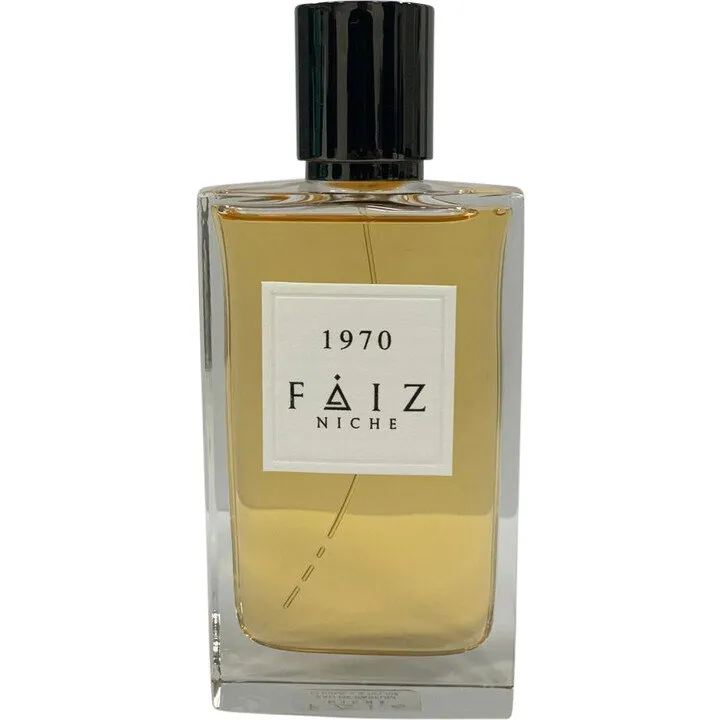 Faiz Niche 1970 parfüm şişesi