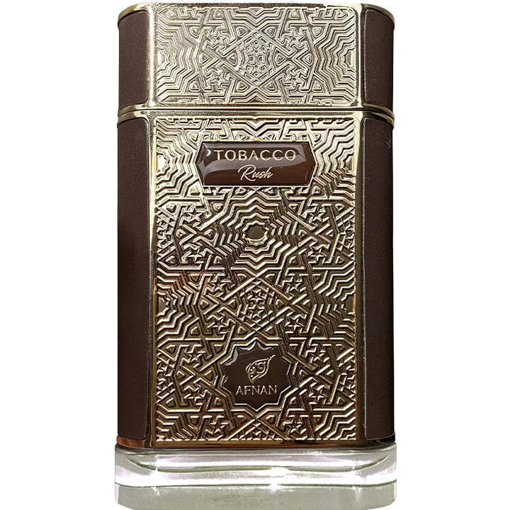 Afnan Perfumes Tobacco Rush perfume bottle