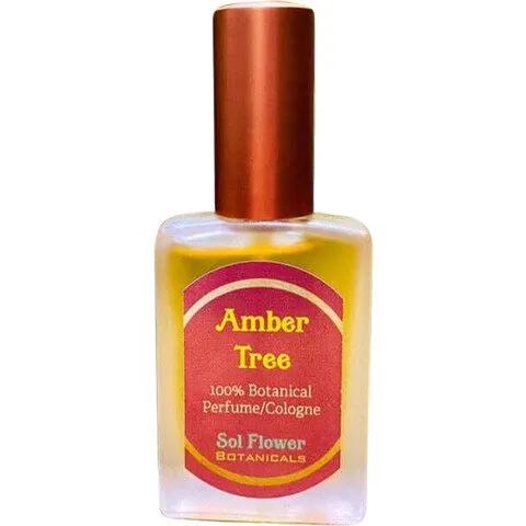 Sol Flower Botanicals Amber Tree perfume bottle