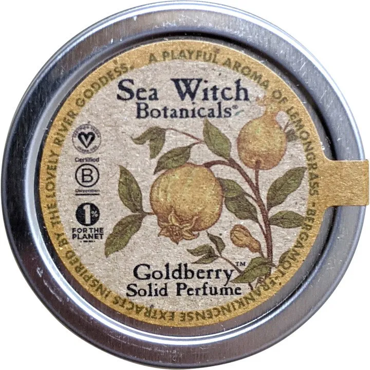 Sea Witch Botanicals Goldberry perfume bottle