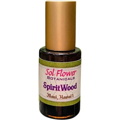 Sol Flower Botanicals SpiritWood perfume bottle