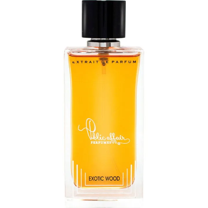 Public Affair Exotic Wood perfume bottle