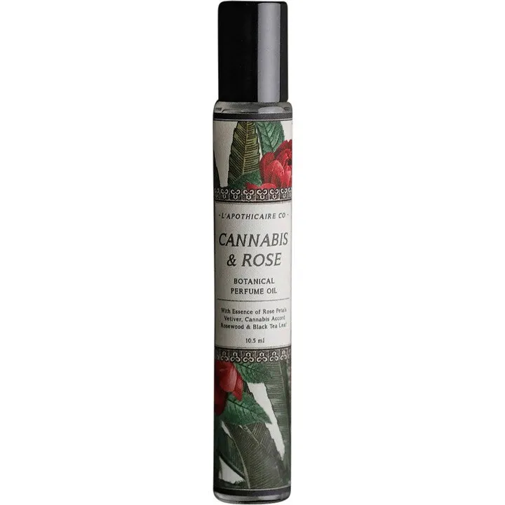 L'Apothicaire Co. Cannabis & Rose perfume bottle