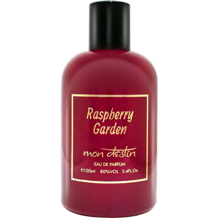 Mon Destin Raspberry Garden perfume bottle