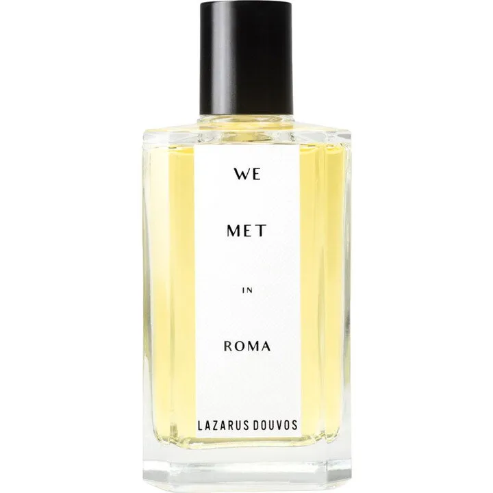 Lazarus Douvos We Met in Roma perfume bottle