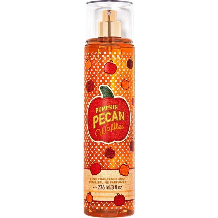 Bath & Body Works Pumpkin Pecan Waffles perfume bottle