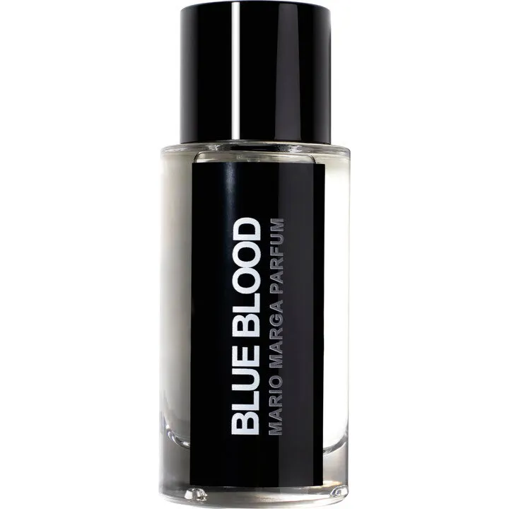 Mario Marga Blue Blood perfume bottle