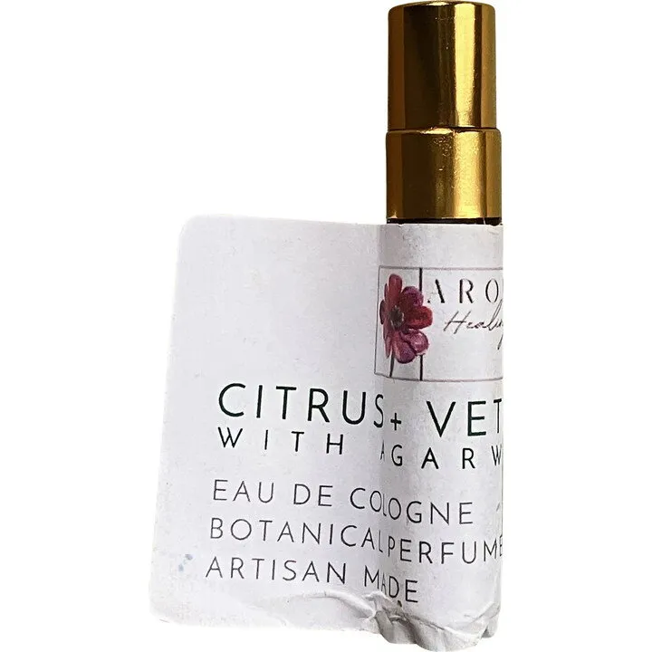 Aromavedic Citrus + Vetiver parfüm şişesi
