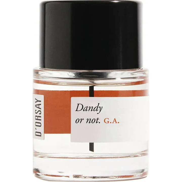 d'Orsay Dandy or not. G.A. parfüm şişesi