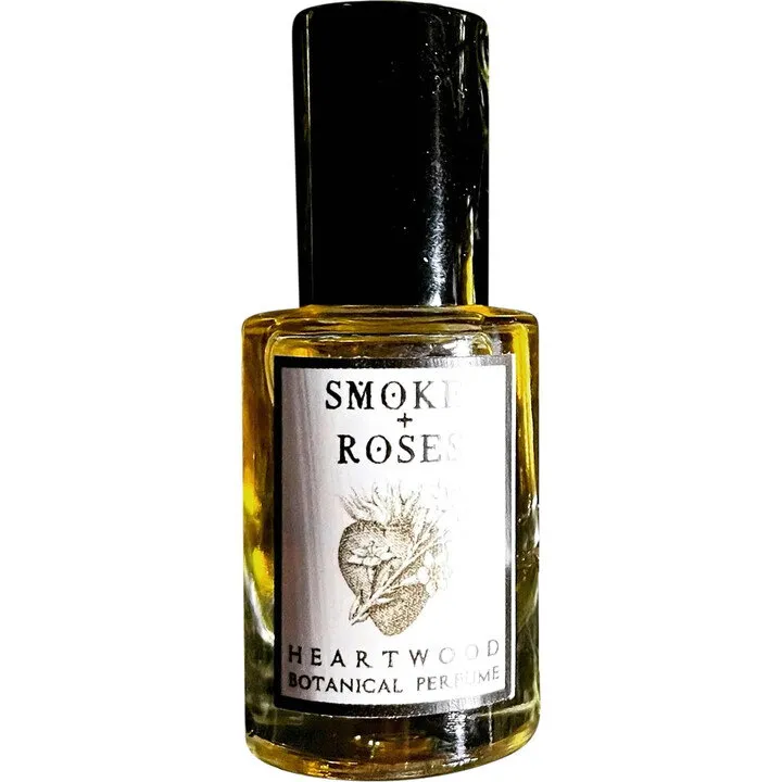 Heartwood Botanical Perfume Smoke + Roses perfume bottle