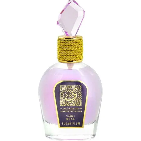 Lattafa Musk Sugar Plum parfüm şişesi