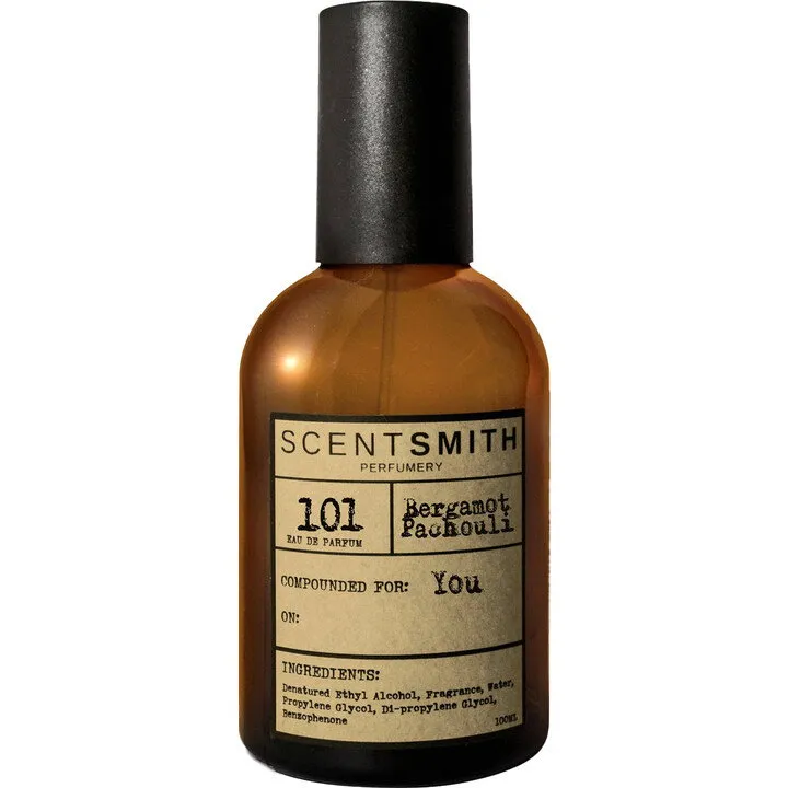 Scentsmith Perfumery 101 Bergamot Patchouli perfume bottle