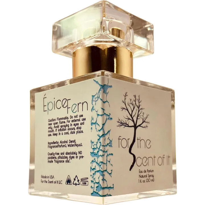 For The Scent Of It Épice Fern parfüm şişesi