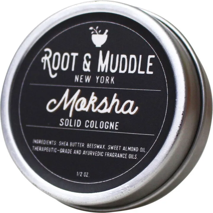 Root & Muddle Moksha perfume bottle