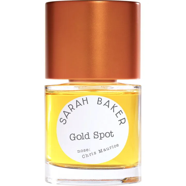 Sarah Baker Perfumes Gold Spot parfüm şişesi