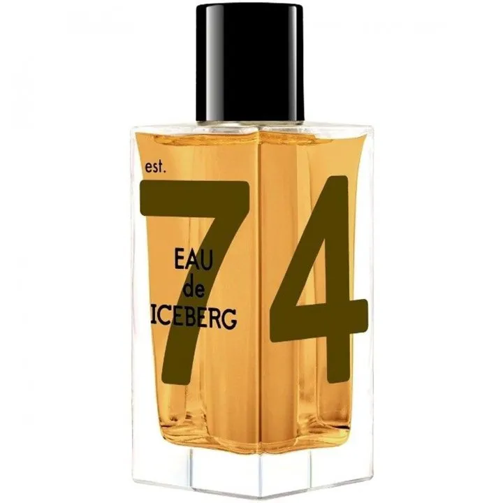 Iceberg Eau de Iceberg 74 Amber parfüm şişesi