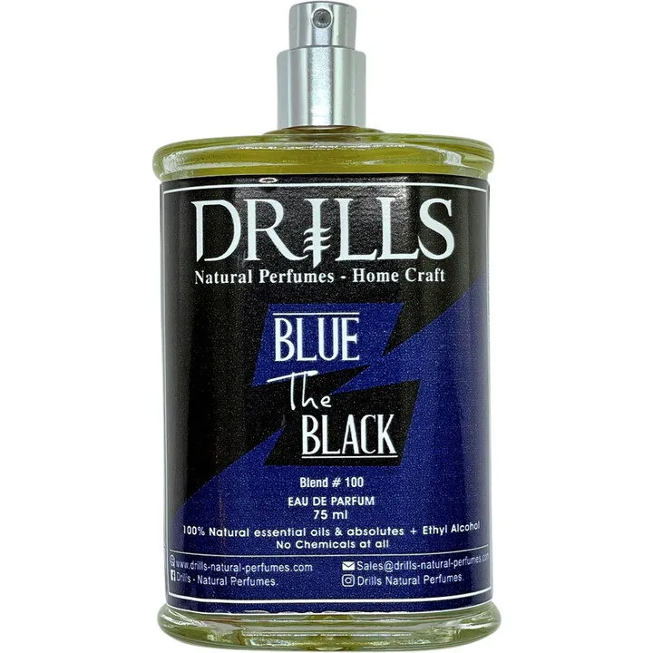 Drills Blue the Black perfume bottle
