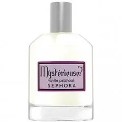 Sephora Mysterieuse? Vanille Patchouli perfume bottle