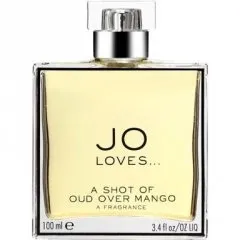 Jo Loves... A Shot of Oud over Mango perfume bottle