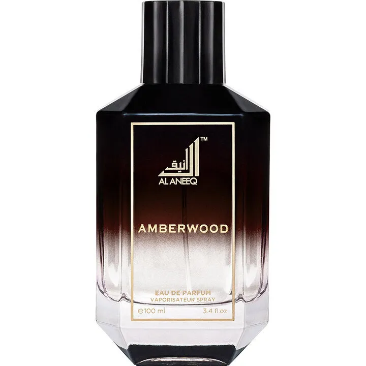 Al Aneeq Amberwood perfume bottle