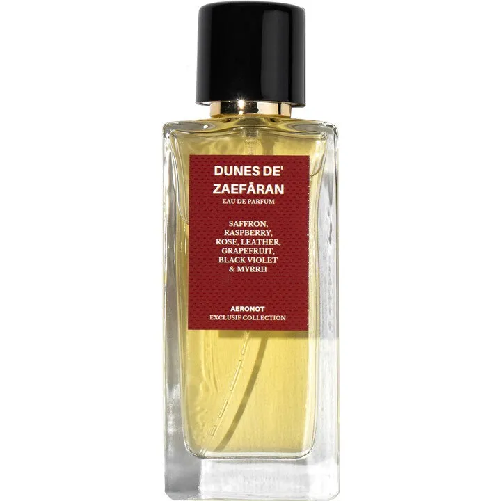 Aeronot Dunes de' Zaefāran perfume bottle