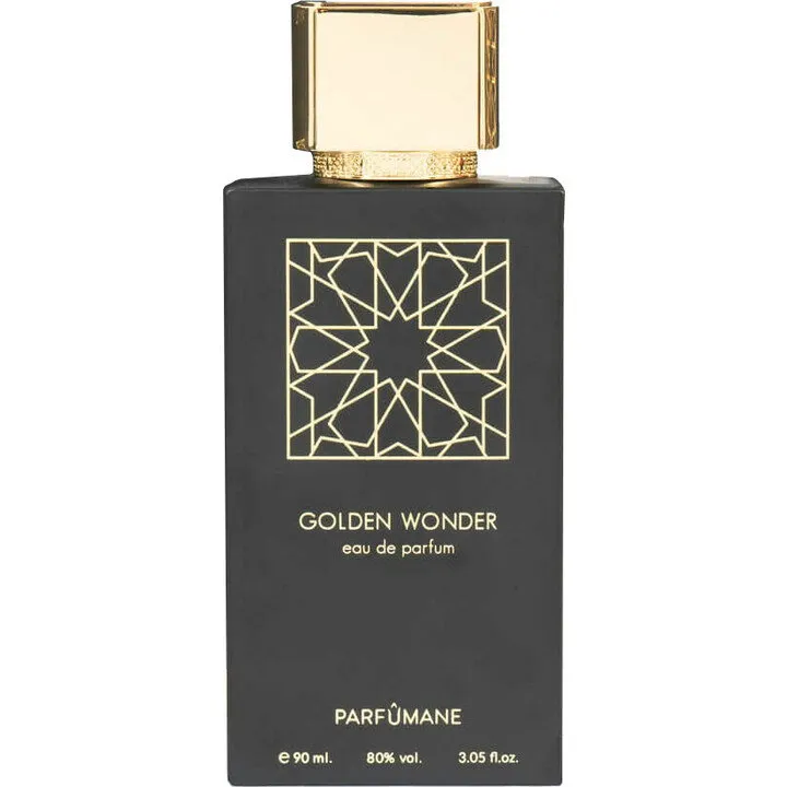 Parfumane Golden Wonder perfume bottle