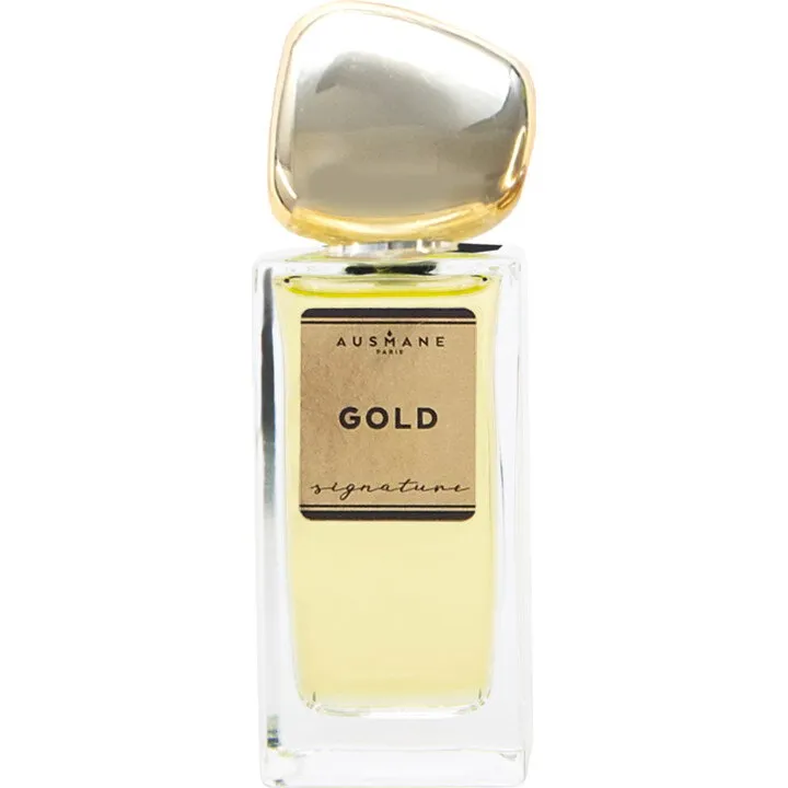 Ausmane Gold perfume bottle